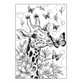 Designer Boutique 6x4 Clear Stamp - Giraffe Kisses