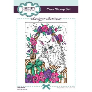 Designer Boutique 6x4 Clear Stamp - Smitten Kitten