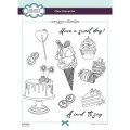 Designer Boutique 6x8 Clear Stamp Set - Sweet Day