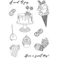 Designer Boutique 6x8 Clear Stamp Set - Sweet Day