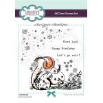 Designer Boutique A6 Clear Stamp Set - Sammy Squirrel