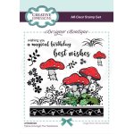 Designer Boutique A6 Clear Stamp Set - Tiptoe Amongst the Toadstools