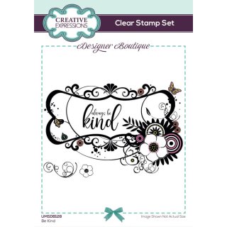 Designer Boutique Clear Stamp Set - Be Kind