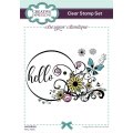 Designer Boutique Clear Stamp Set - Why Hello