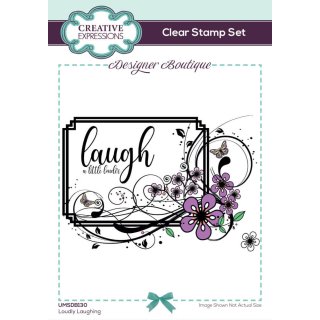 Designer Boutique Clear Stamp Set - Loudly Laughing