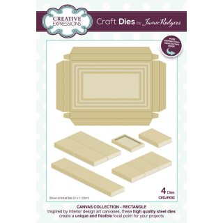 Canvas Collection Craft Die - Rectangle