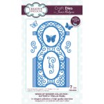 Wings of Wonder Craft Die - Butterfly Trellis Panel