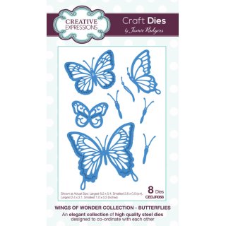 Wings of Wonder Craft Die - Butterflies