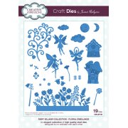 Fairy Village Collection Craft Die - Floral Dwellings