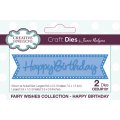 Fairy Wishes Collection Craft Die - Happy Birthday