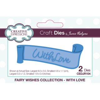 Fairy Wishes Collection Craft Die - With Love