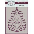 Creative Expressions Mini Stencil - Swirly Tree