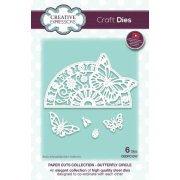 Paper Cuts Die - Butterfly Circle