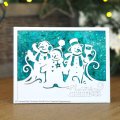 Paper Cuts Edger Die - Three Little Snowmen