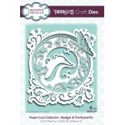 Paper Cuts Layering Craft Dies - Badger & The Butterfly