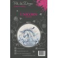 Pink Ink Designs A5 Clear Stamp Set - Unicorn or Horse