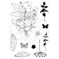 Pink Ink Designs A6 Clear Stamp Set - Fairy Mouse