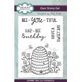 Sam Poole 6x4 Clear Stamp Set - Bee-you-tiful Beehive