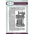 Sam Poole A6 Pre Cut Mounted Rubber Stamp - L'alteration