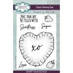 Sam Poole 6x4 Clear Stamp Set - Sweetness Heart