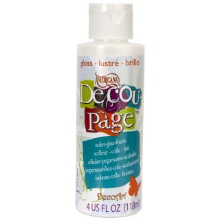 DecoArt Americana Decou-Page Gloss Sealer/Glue/Varnish 4oz