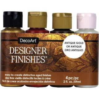 DecoArt Designer Finishes - Antique Gold