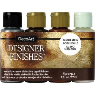 DecoArt Designer Finishes - Rusted Steel