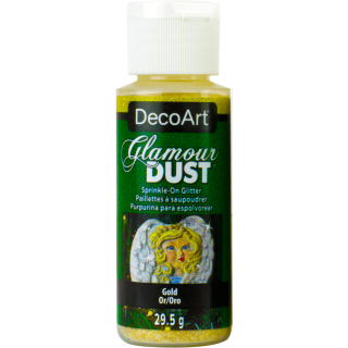 DecoArt Gold Glamour Dust Powder