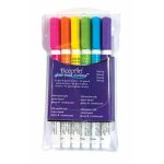 DecoArt Glass/Glazed Ceramic Paint Marker 6pk - Brights