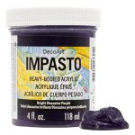 DecoArt Impasto Acrylic Paint - Bright Dioxazine Purple