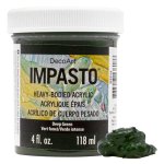 DecoArt Impasto Acrylic Paint - Deep Green