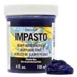 DecoArt Impasto Acrylic Paint - Phthalo Blue