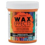 DecoArt Wax Effects Encaustic Acrylic - Cadmium Orange Hue