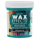 DecoArt Wax Effects Encaustic Acrylic - Cobalt Turquoise