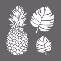 DecoArt Americana Decor 8 x 8 Inches Stencil 2 Pk - Tropical