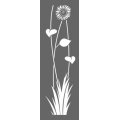 DecoArt Americana Decor 18 x 6 Inches Stencil 2Pk - Sunflowers