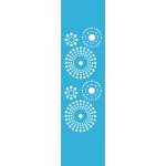 DecoArt Americana 18 x 6 Inches Stencil - Kaleidoscope Border