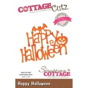 CottageCutz Elites Die - Happy Halloween