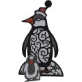 Paper Cuts 3D Collection Dies - Penguin