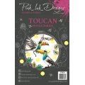 Pink Ink Designs A5 Clear Stamp Set - Toucan