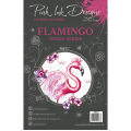 Pink Ink Designs A5 Clear Stamp Set - Flamingo