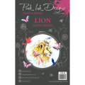 Pink Ink Designs A5 Clear Stamp Set - Lion