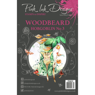 Pink Ink Designs A5 Clear Stamp Set - Woodbeard Hobgoblin 3