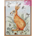 Pink Ink Designs A5 Clear Stamp Set - Meadow Hare