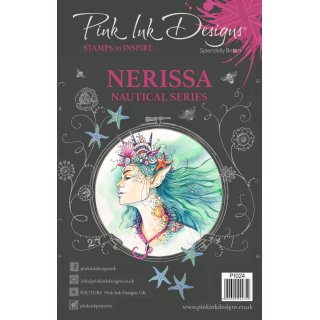 Pink Ink Designs A5 Clear Stamp Set - Nerissa