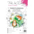 Pink Ink Designs A5 Clear Stamp Set - Thistlehogs