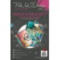 Pink Ink Designs A5 Clear Stamp Set - Hinge & Bracket