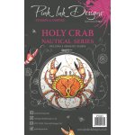 Pink Ink Designs A5 Clear Stamp Set - Holy Crab