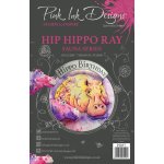 Pink Ink Designs A5 Clear Stamp Set - Hip Hippo Ray