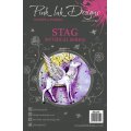 Pink Ink Designs A5 Clear Stamp Set - Stag